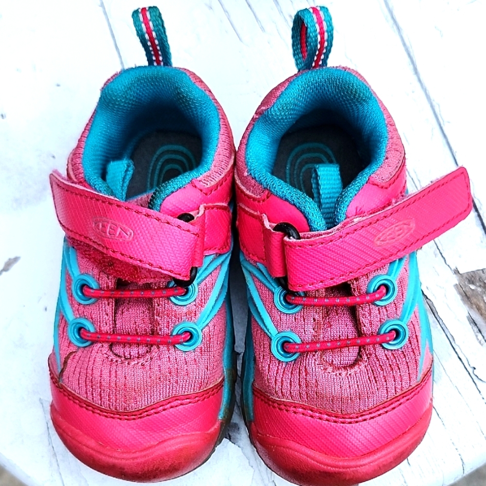 Keen Kids' Pink and Blue Shoes